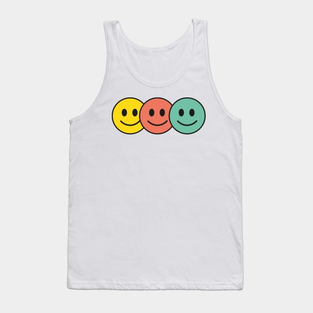 Emoji Smile Tank Top by EmeraldWasp